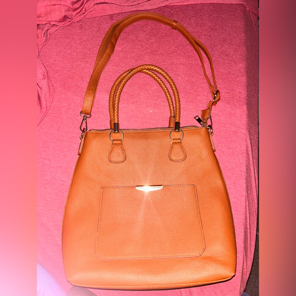 Dual Wear - Brown purse  medium size